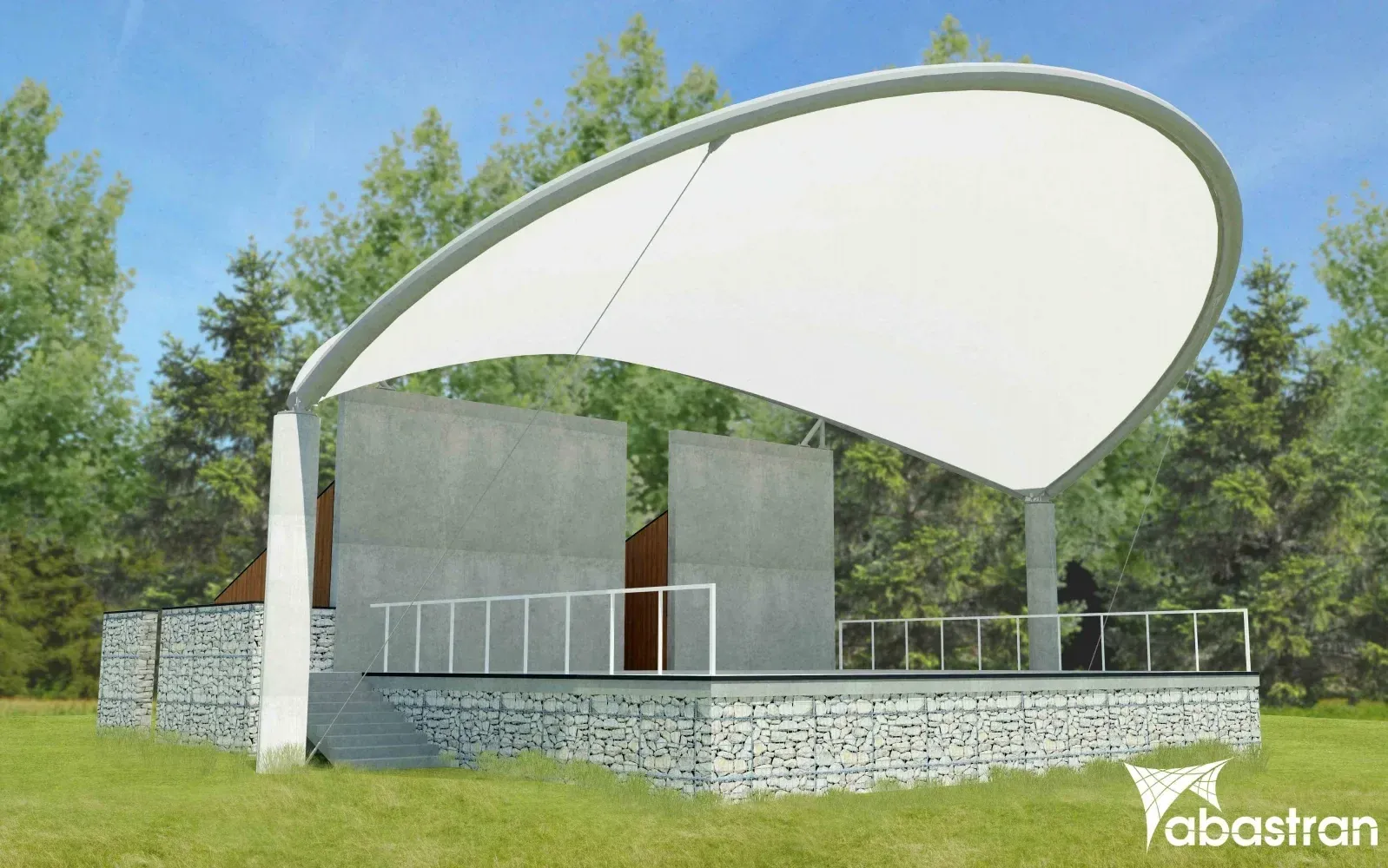 Scena plenerowa w Myszkowie — PVC — Myszków, Polska