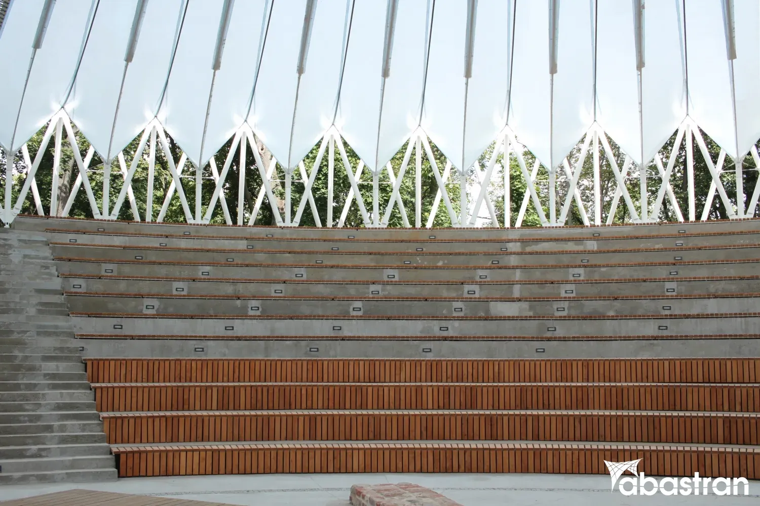 Amfiteatr w Zespole Zamkowo-Parkowym w Białej Podlaskiej — PVC — Biała Podlaska, Polska