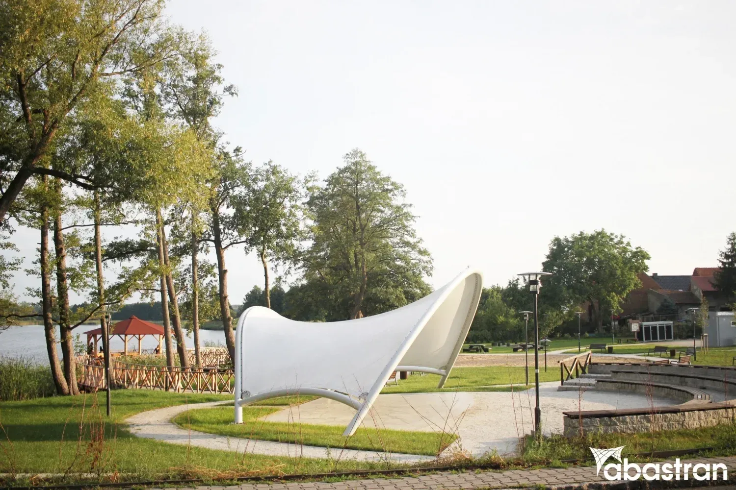 Zielony Amfiteatr w Nowej Soli — PVC — Park w Lubięcinie, gmina Nowa Sól