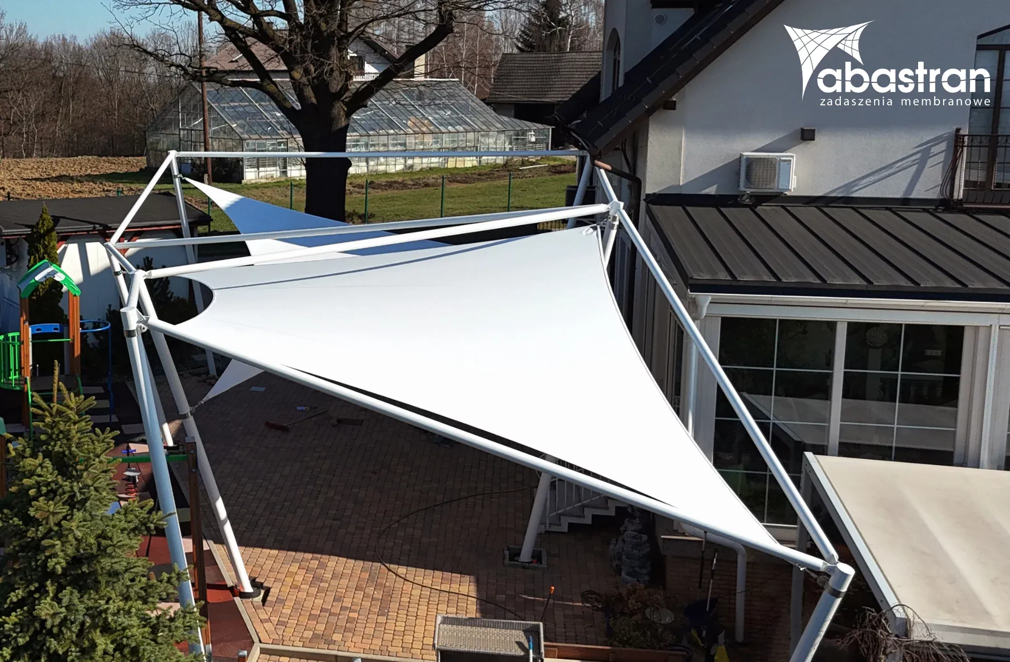 Zadaszenie tarasu restauracji w Cieszynie — 2