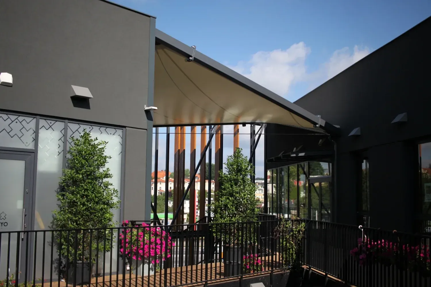 CH PARKOVA – zadaszenie membranowe klatki schodowej — 2