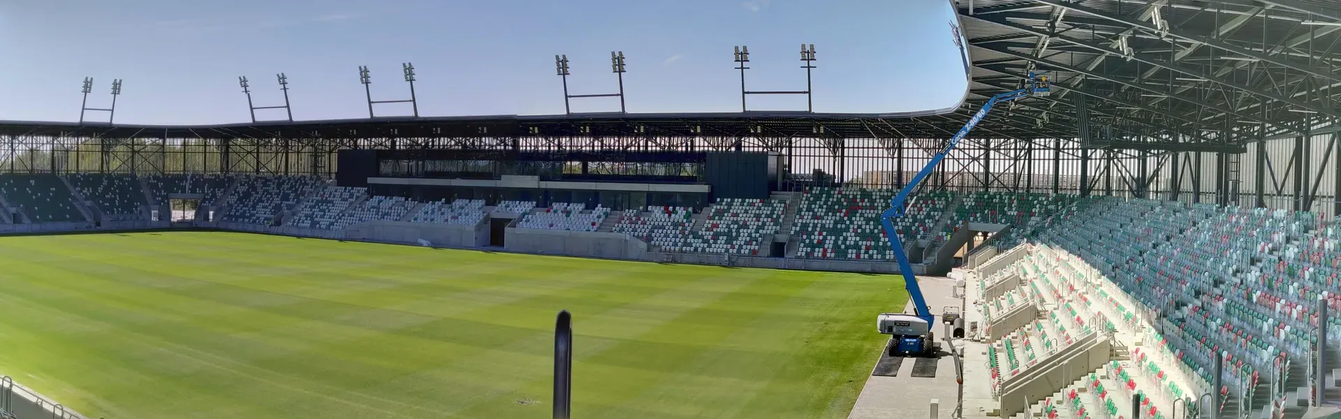 Bauwerksmonitoring der Stadionüberdachung in Sosnowiec — 2
