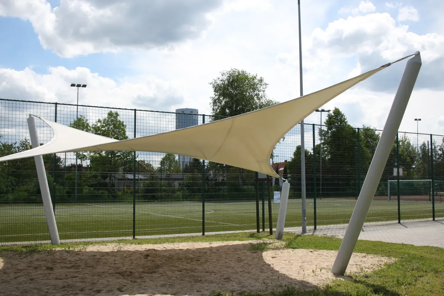 Zadaszenie placu zabaw w Lublińcu „Phylium" — 2