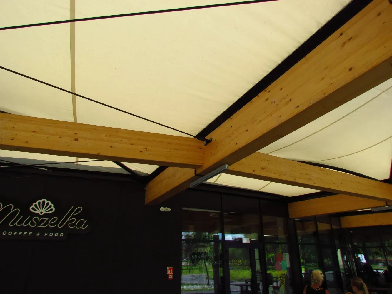 Zadaszenie zaplecza amfiteatru — 2