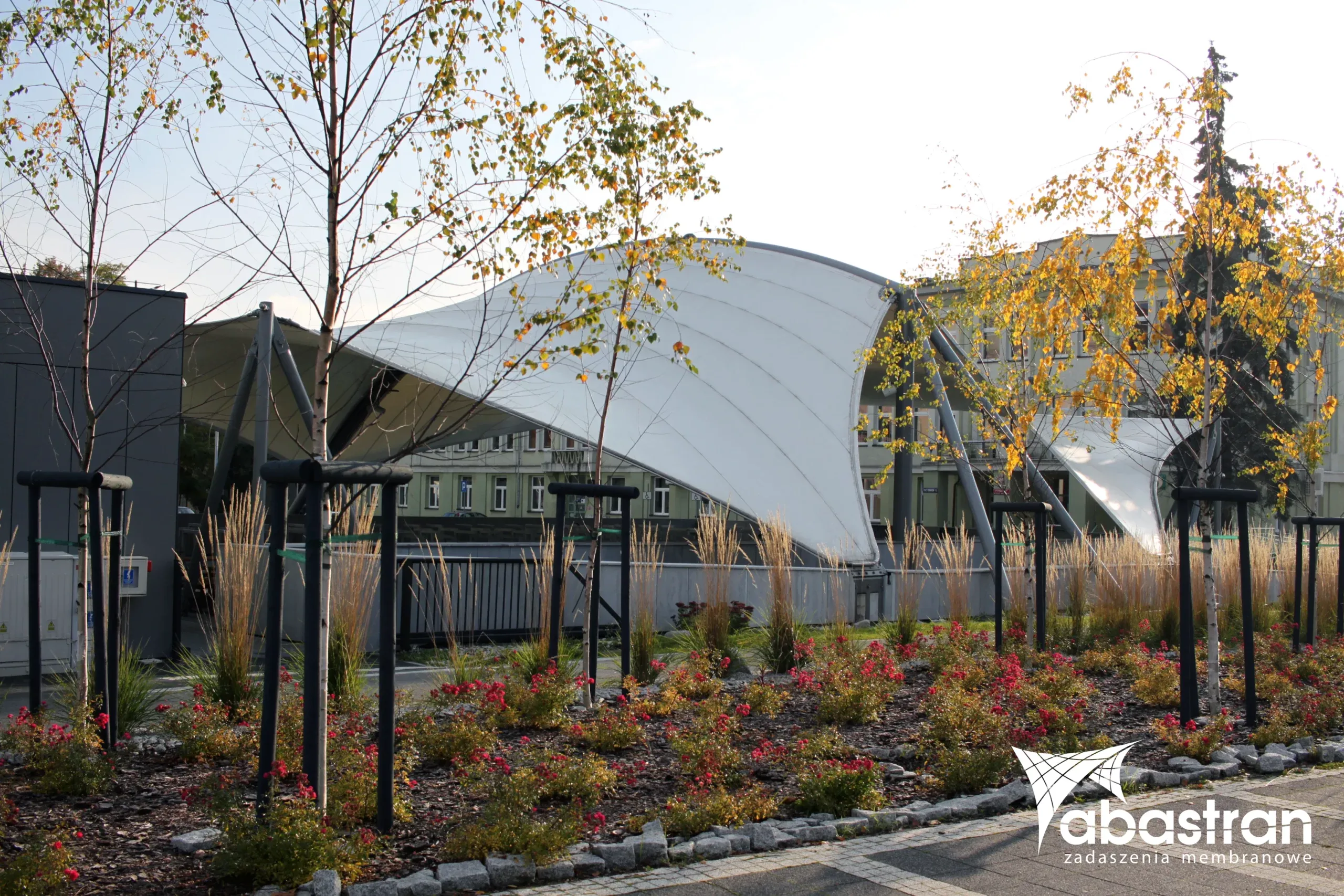 Plac górników Jaworznie – zadaszenie parkingu rowerowego — 2