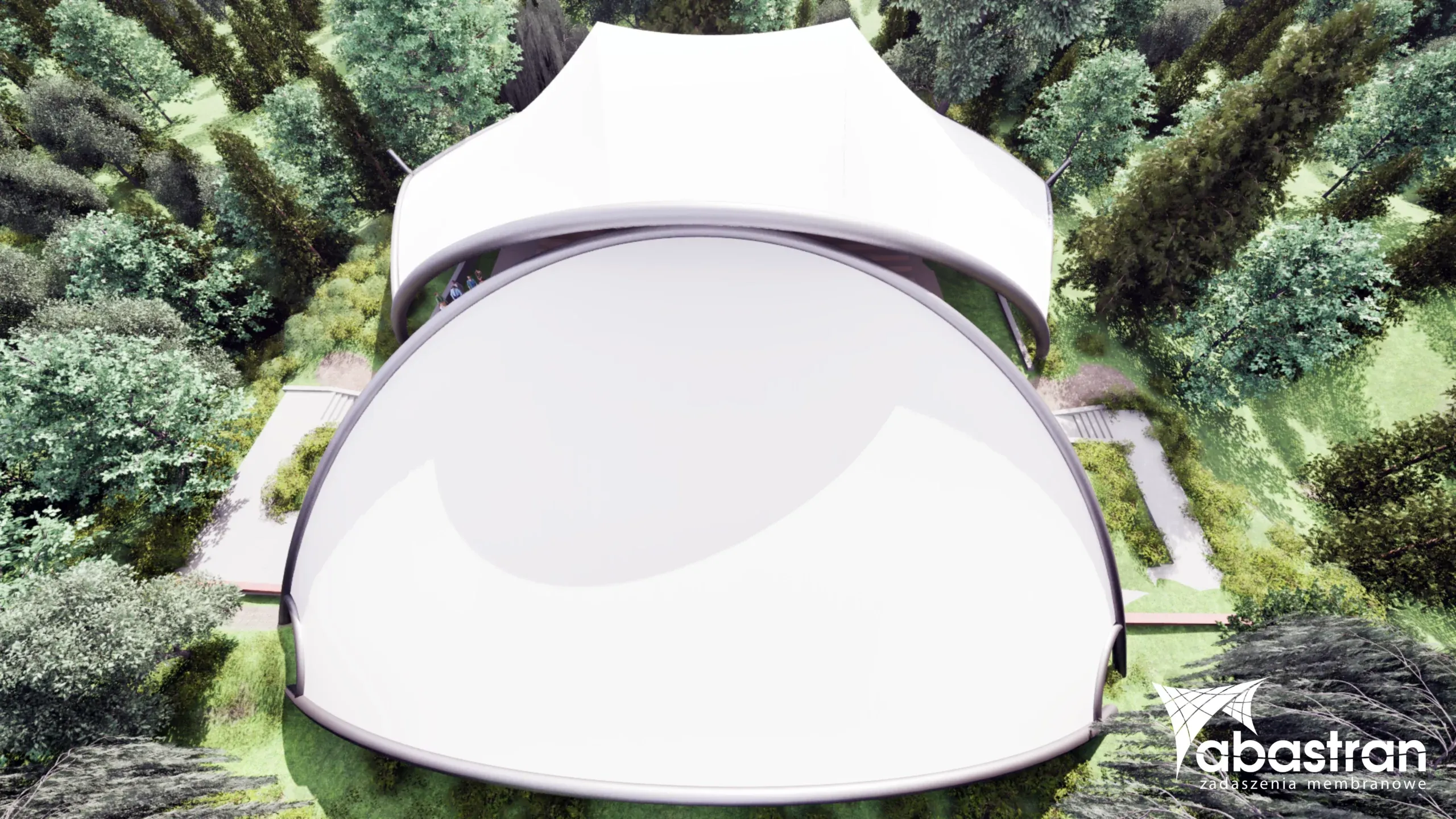 Projekt koncepcyjny zadaszeń amfiteatru i widowni w Połczynie-Zdroju — 3