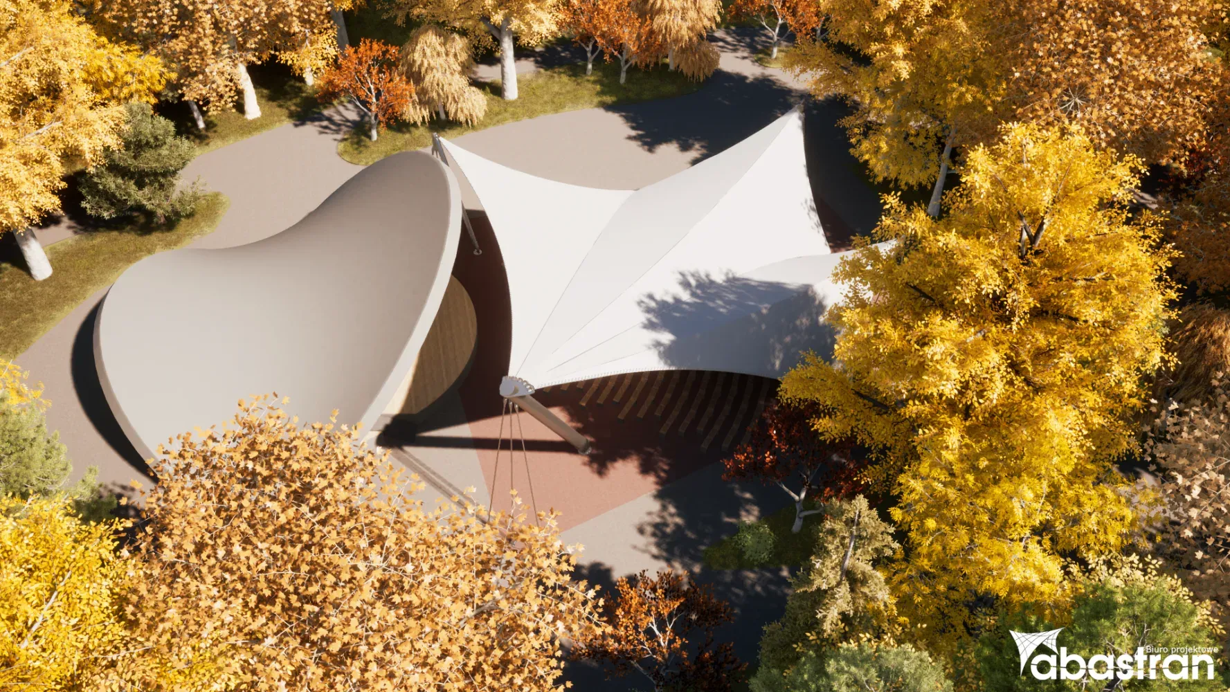 Koncepcja zadaszenia w Parku Praskim w Warszawie — 3