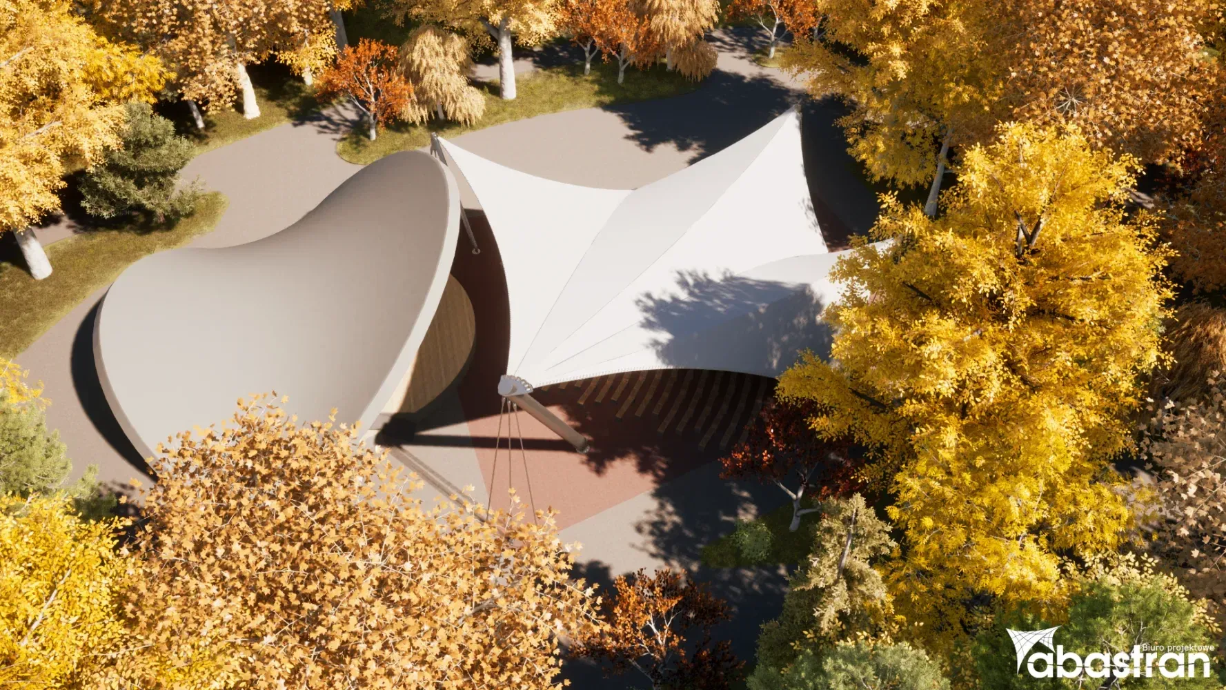 Koncepcja zadaszenia w Parku Praskim w Warszawie — 3