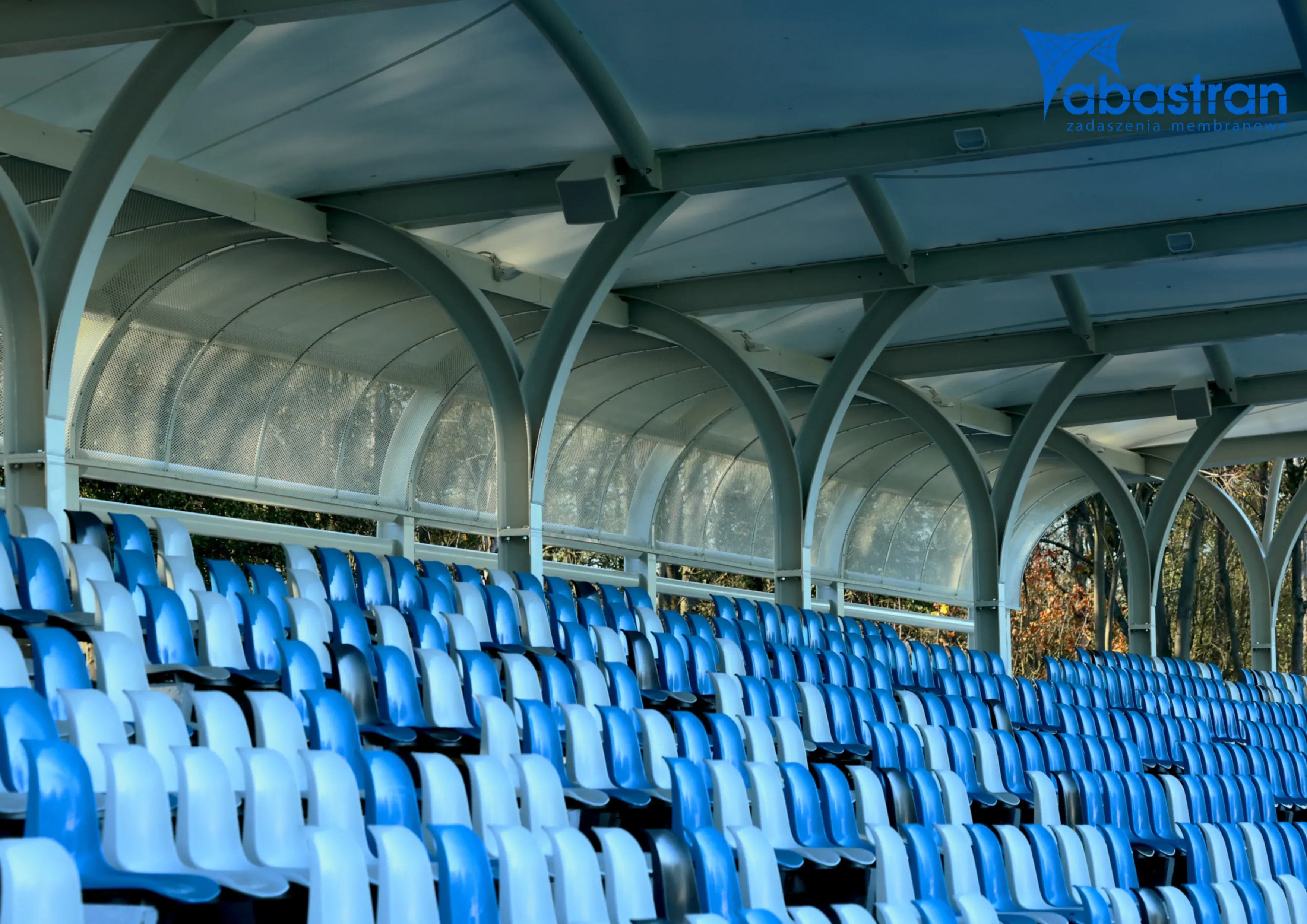 Zadaszenie membranowe trybun w Rypinie — 4