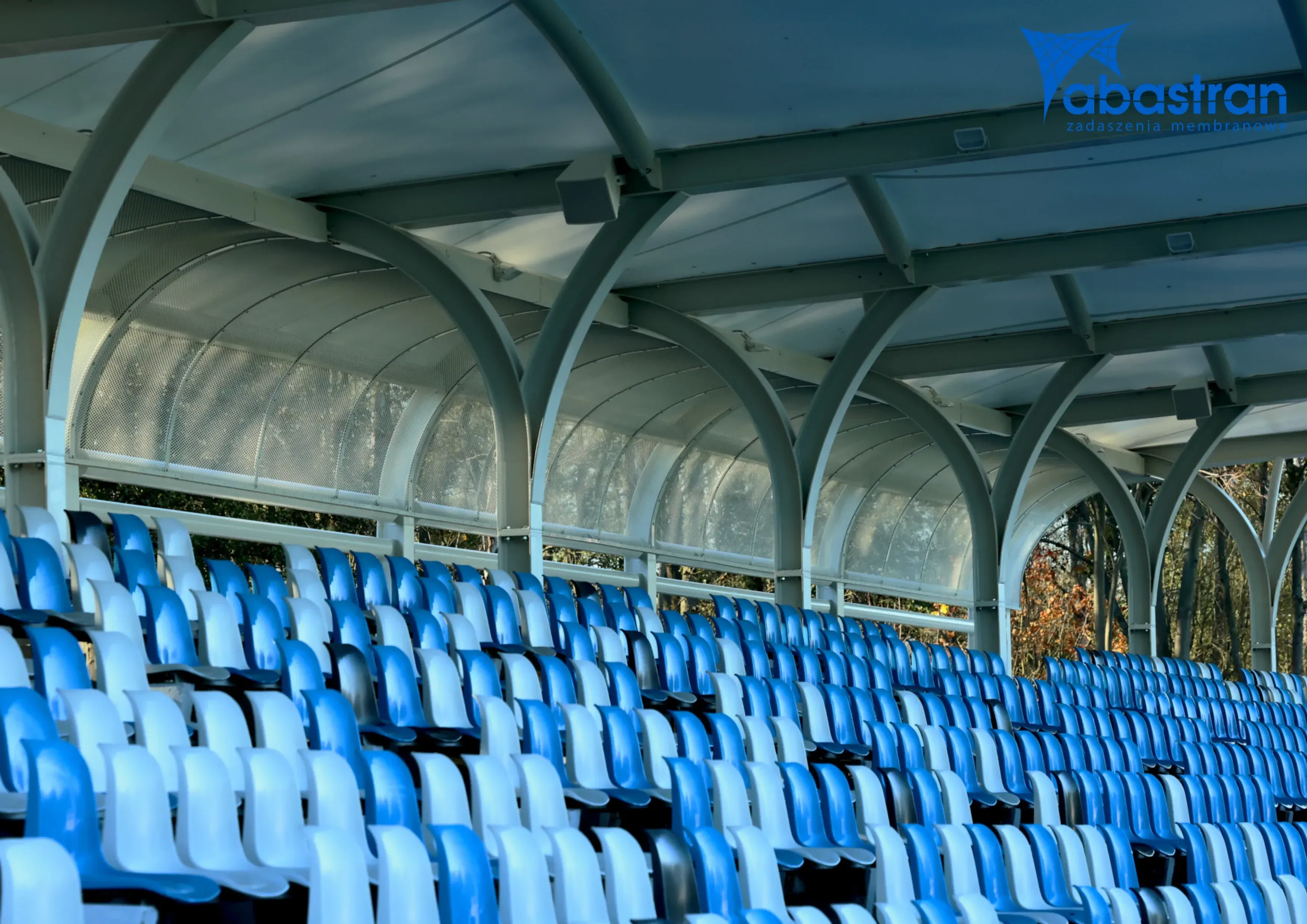 Zadaszenie membranowe trybun w Rypinie — 4