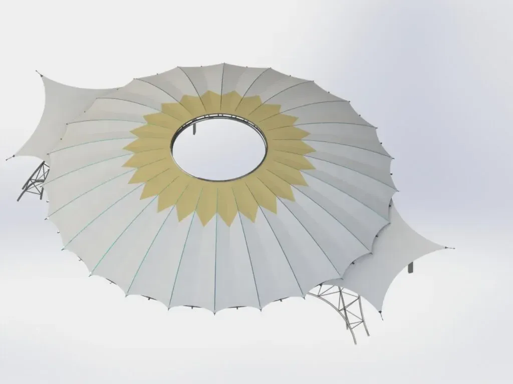 Zadaszenie membranowe Amfiteatru w Świnoujściu — 4