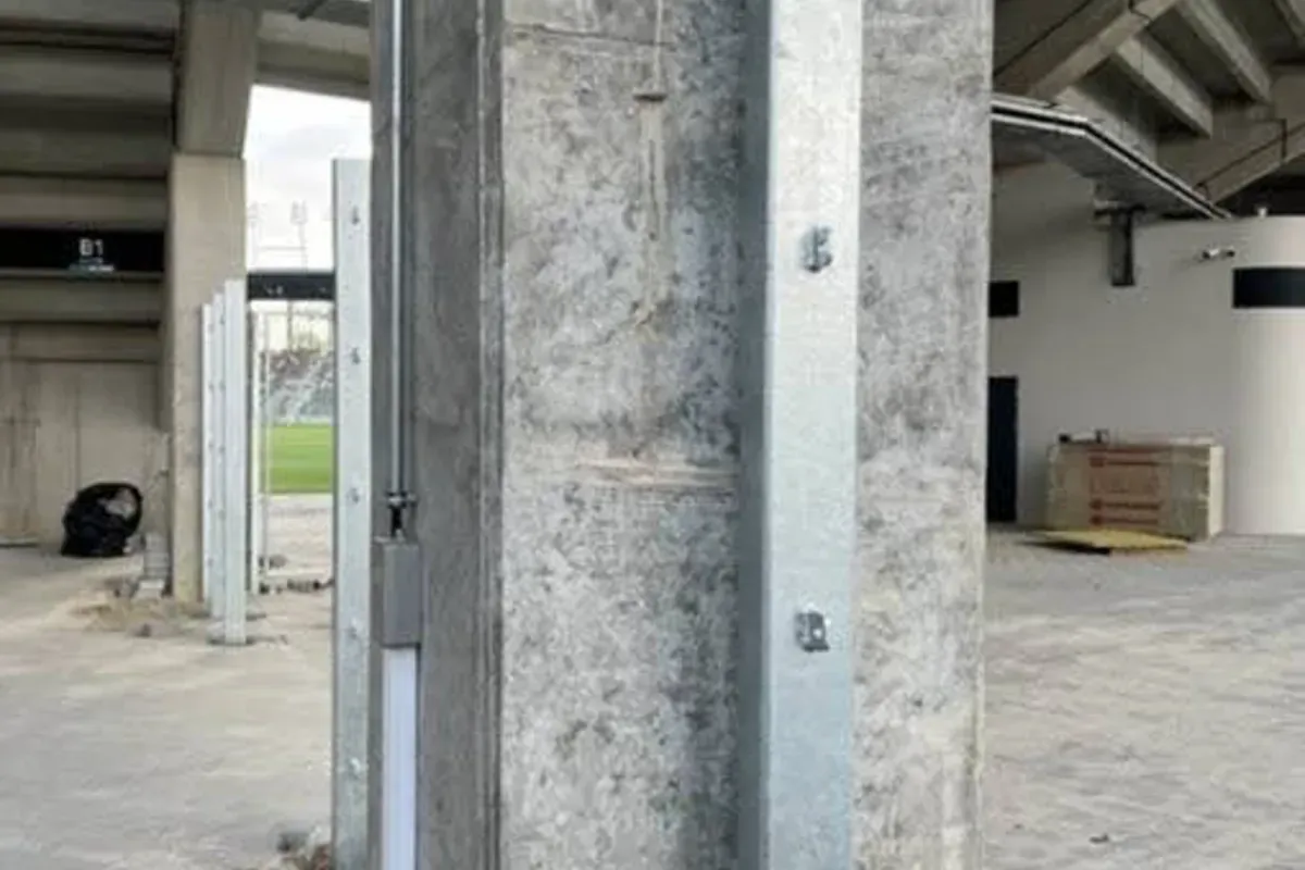 Bauwerksmonitoring der Stadionüberdachung in Sosnowiec — 4