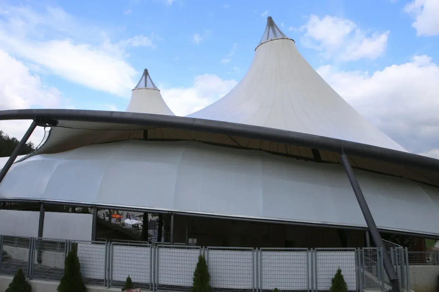 Membranowa ściana osłonowa Amfiteatru pod Grojcem – Żywiec — 5