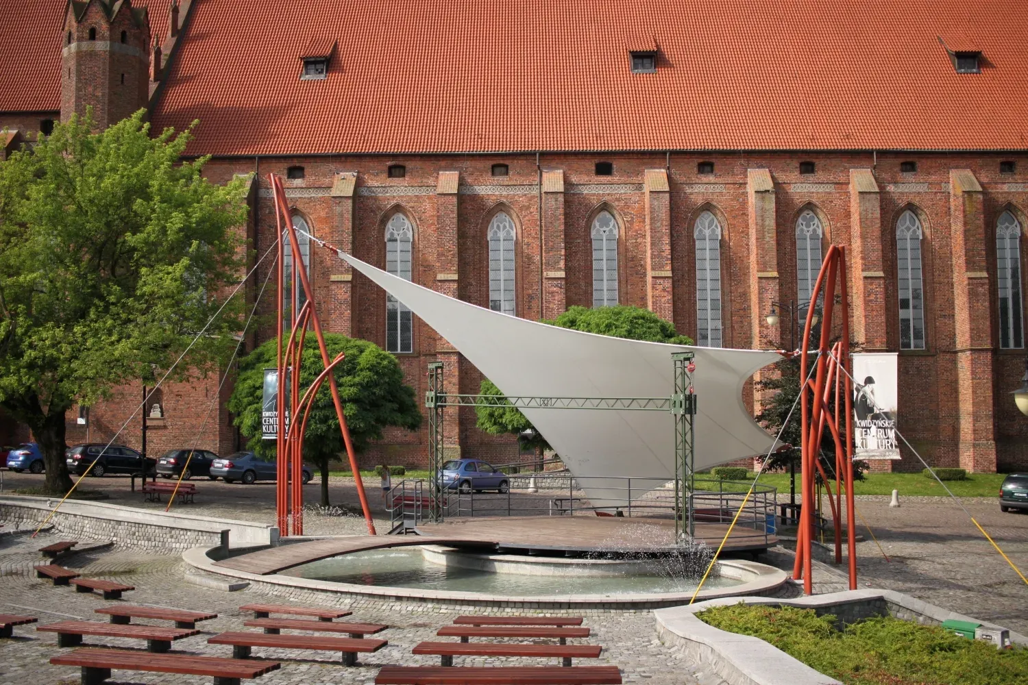 Zadaszenie membranowe sceny w Kwidzynie — 5