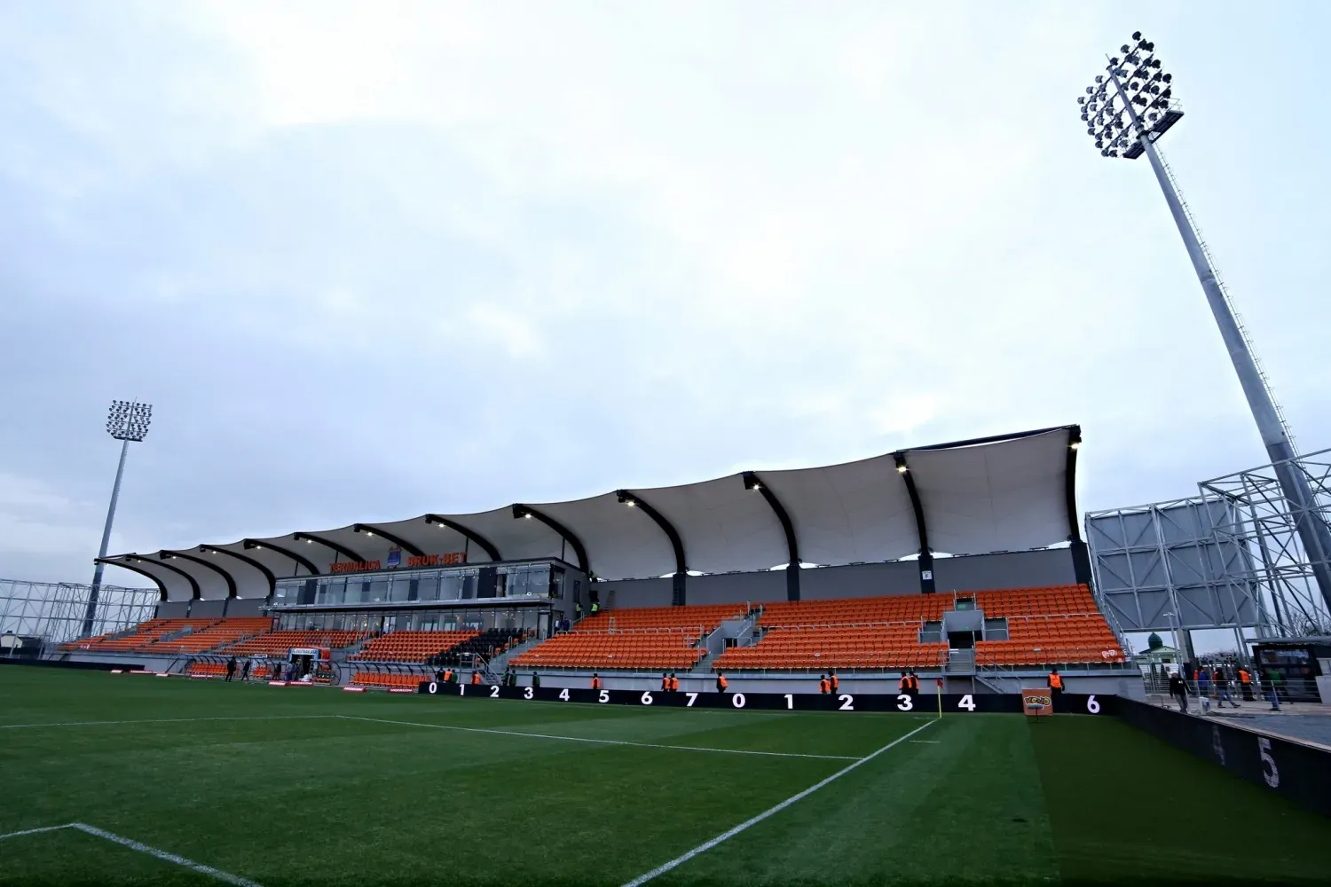 Zadaszenie membranowe stadionu piłkarskiego KS NIECIECZA — 6