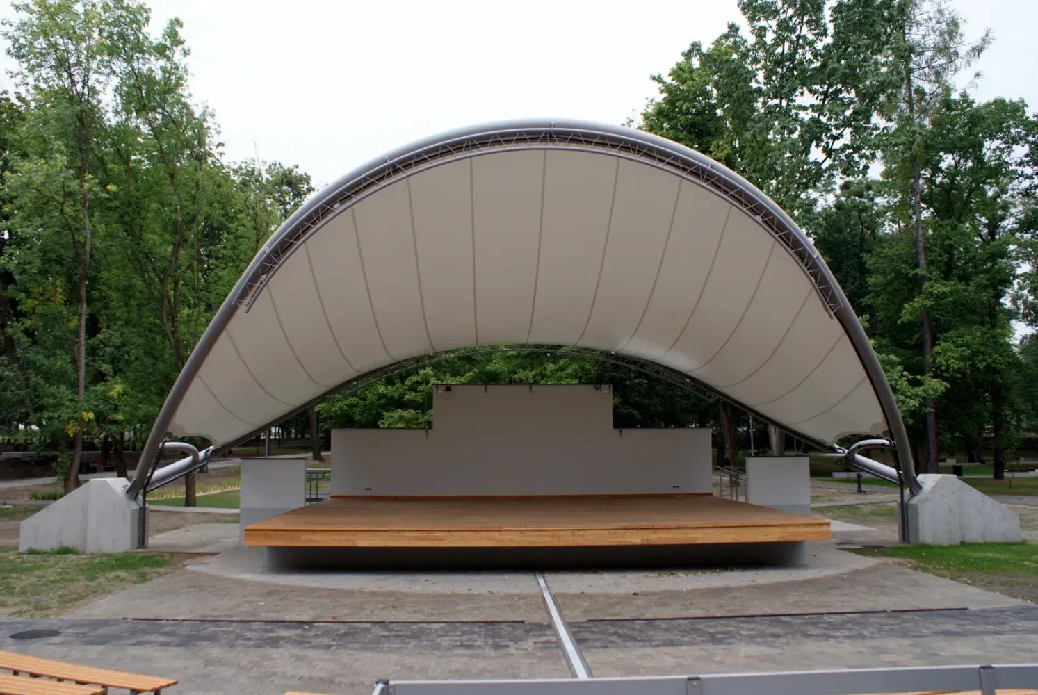Zadaszenie membranowe Amfiteatru w Tomaszowie Lubelskim — 6