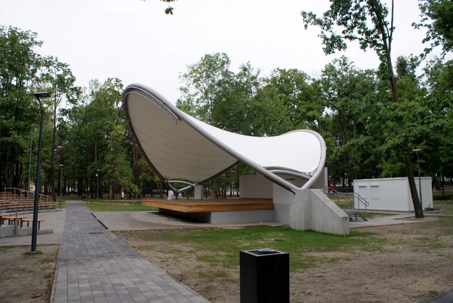 Zadaszenie membranowe Amfiteatru w Tomaszowie Lubelskim — 7