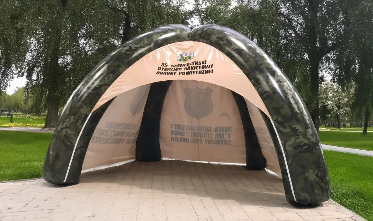 Namioty pneumatyczne w zastosowaniach specjalnych – Ratownictwo, medycyna, wojsko