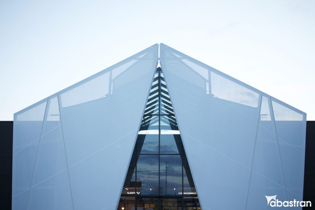 Shade nets and facades