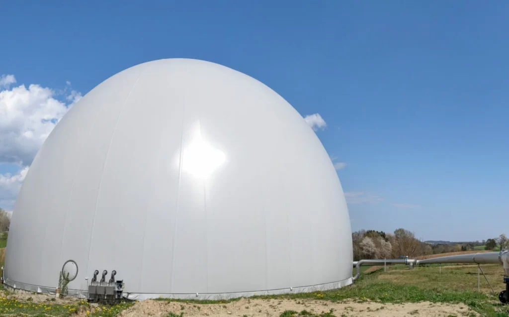 Kopuły dla Zbiorników Biogazu