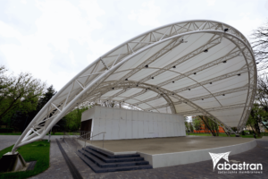 Zadaszenie amfiteatru w Czarnkowie