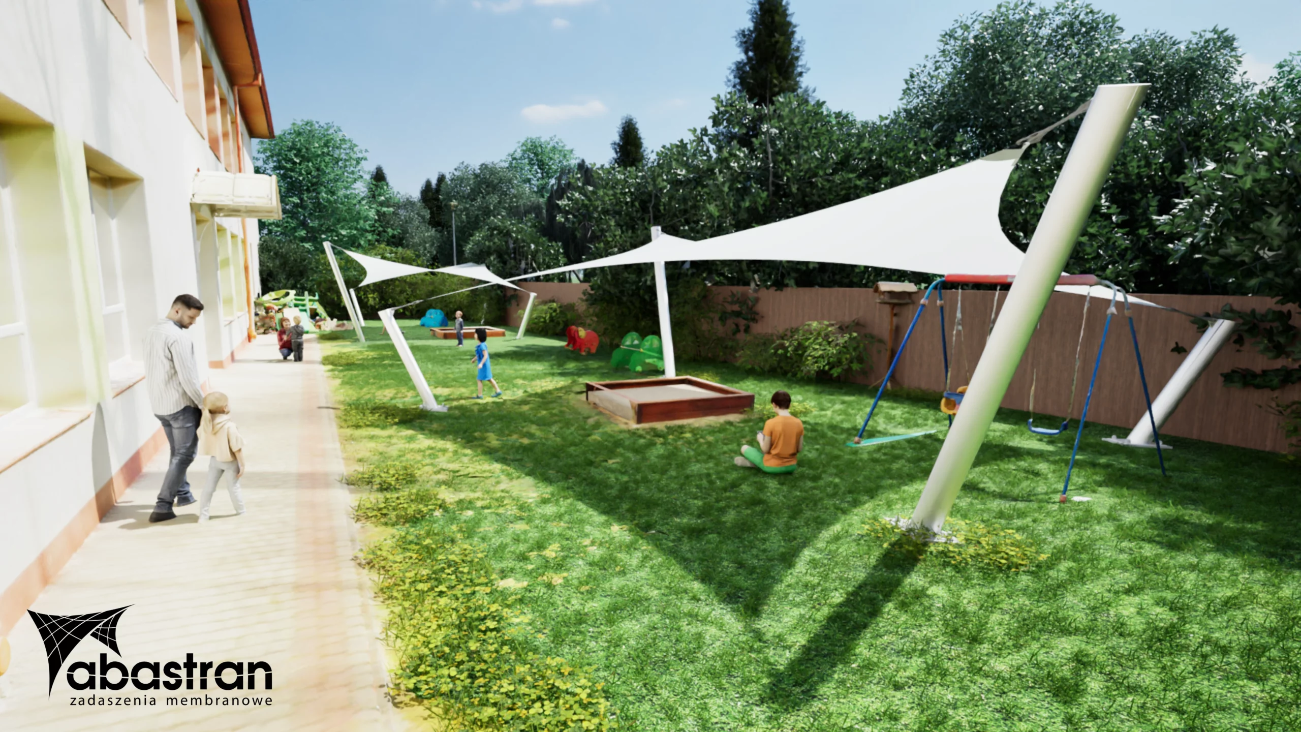 Phylium Canopy Project for the Playground of the Municipal Kindergarten in Dynów