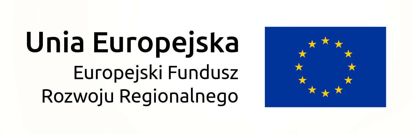 Logo Unia Europejska Europejski Fundusz Rozwoju Regionalnego